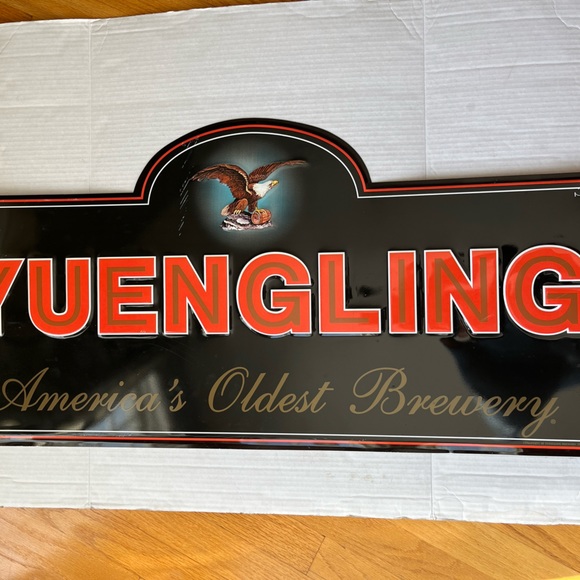 Yuengling Tin Beer Sign - Picture 2 of 3